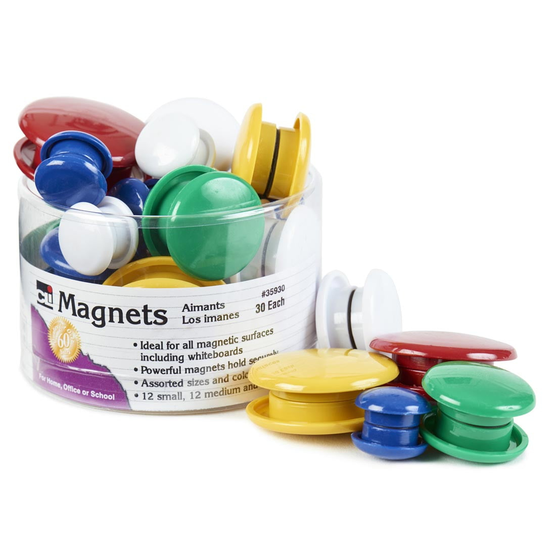 Charles Leonard Round Magnets