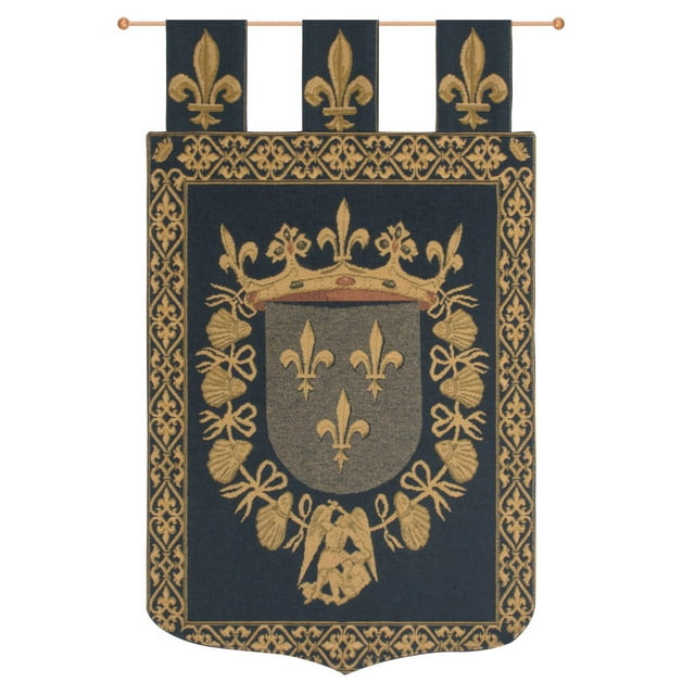 Charlotte Home Furnishings WW-3542-4825 Blois European Wall Hanging - Blue