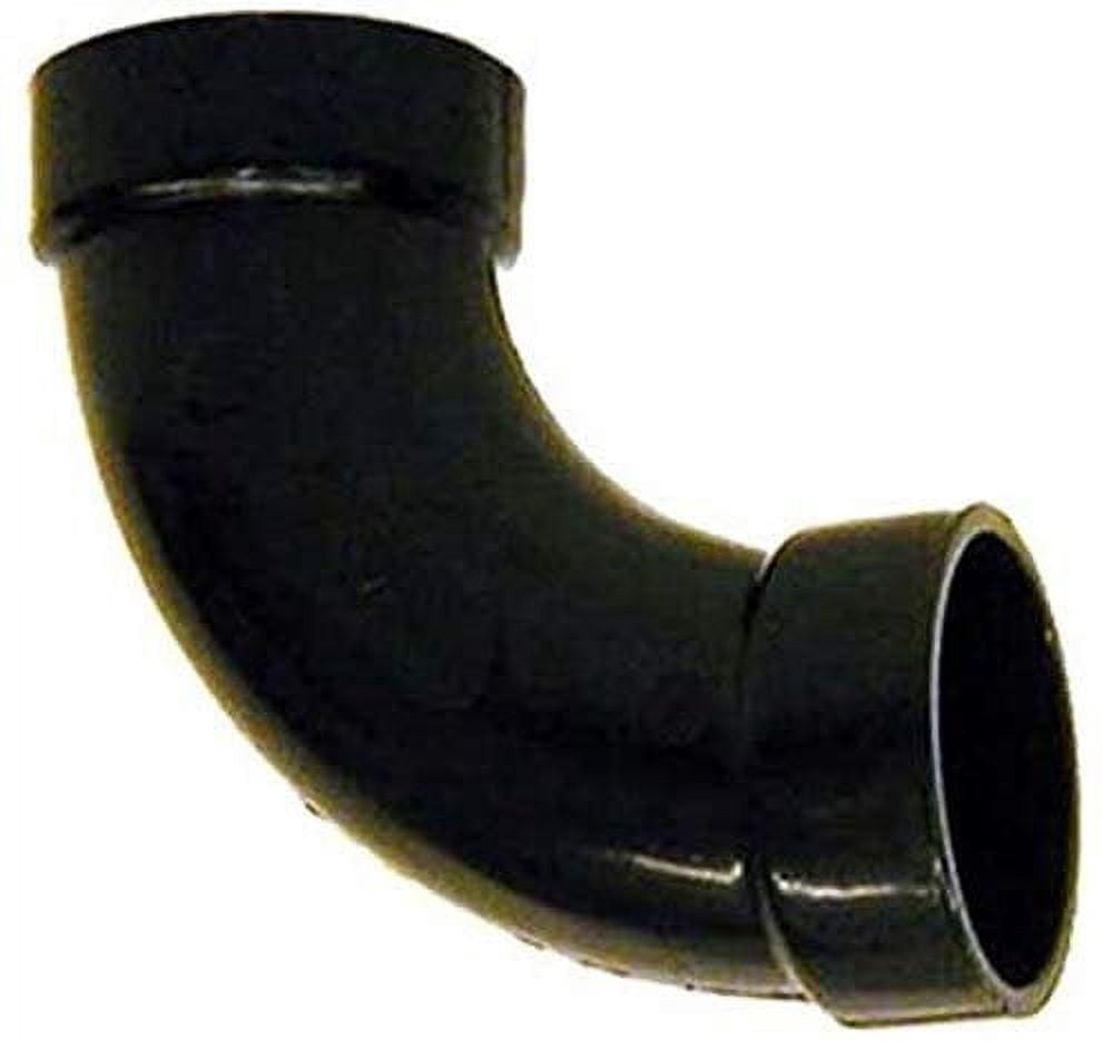 Charlotte Pipe ABS003040800 90 Degree Elbow 2" Hub T X 2" D Hub ABS