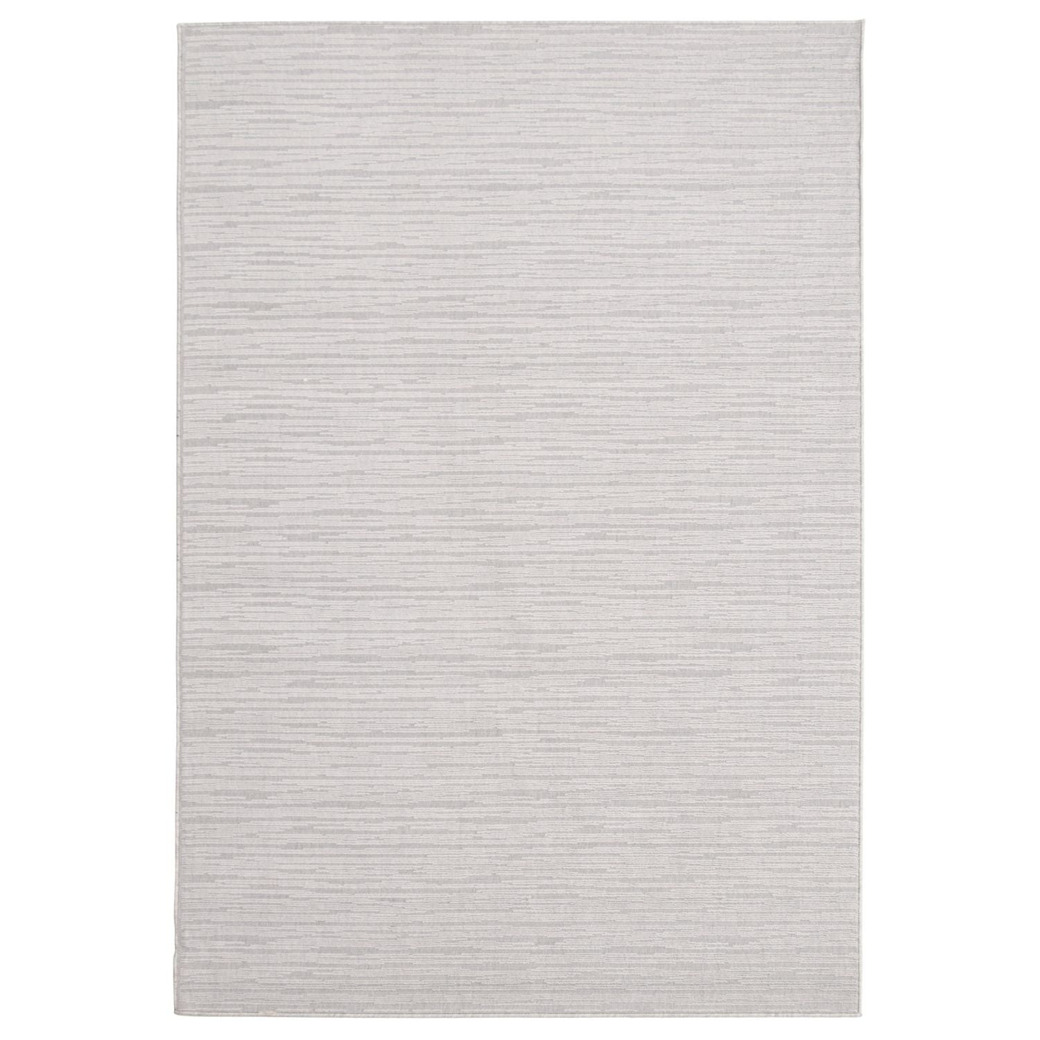 Chaudhary Living 4.5' x 6.5' Rectangular Outdoor Area Throw Rug - Gray