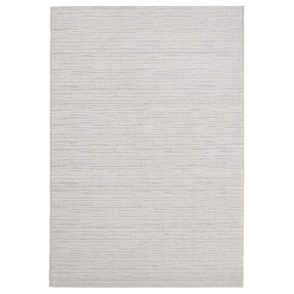 Chaudhary Living 4.5' x 6.5' Rectangular Outdoor Area Throw Rug - Gray