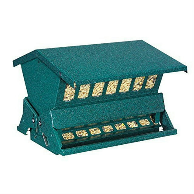 Woodlink Green Absolute II Squirrel Proof Bird Feeder - 12 lbs