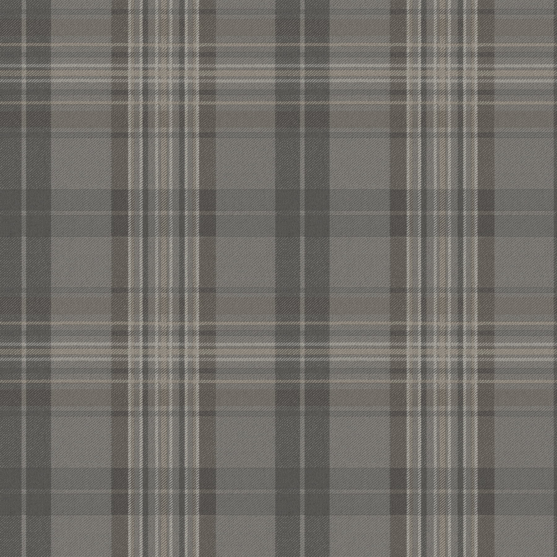 Chesapeake Austin Charcoal Plaid Wallpaper