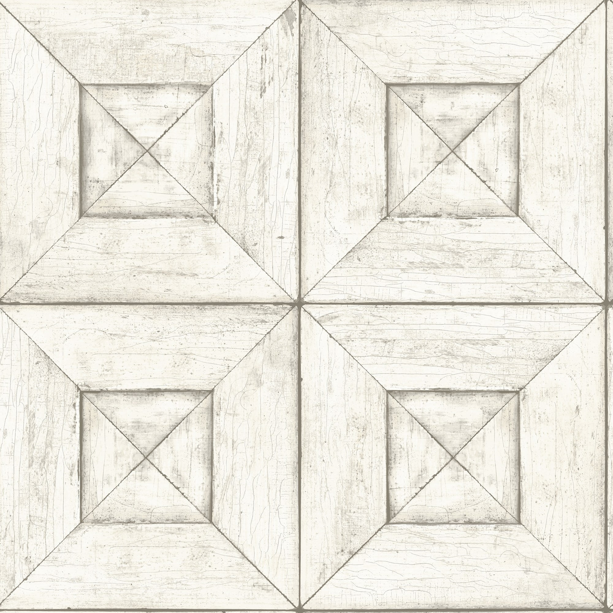 Chesapeake Avery Off-White Wood Wallpaper