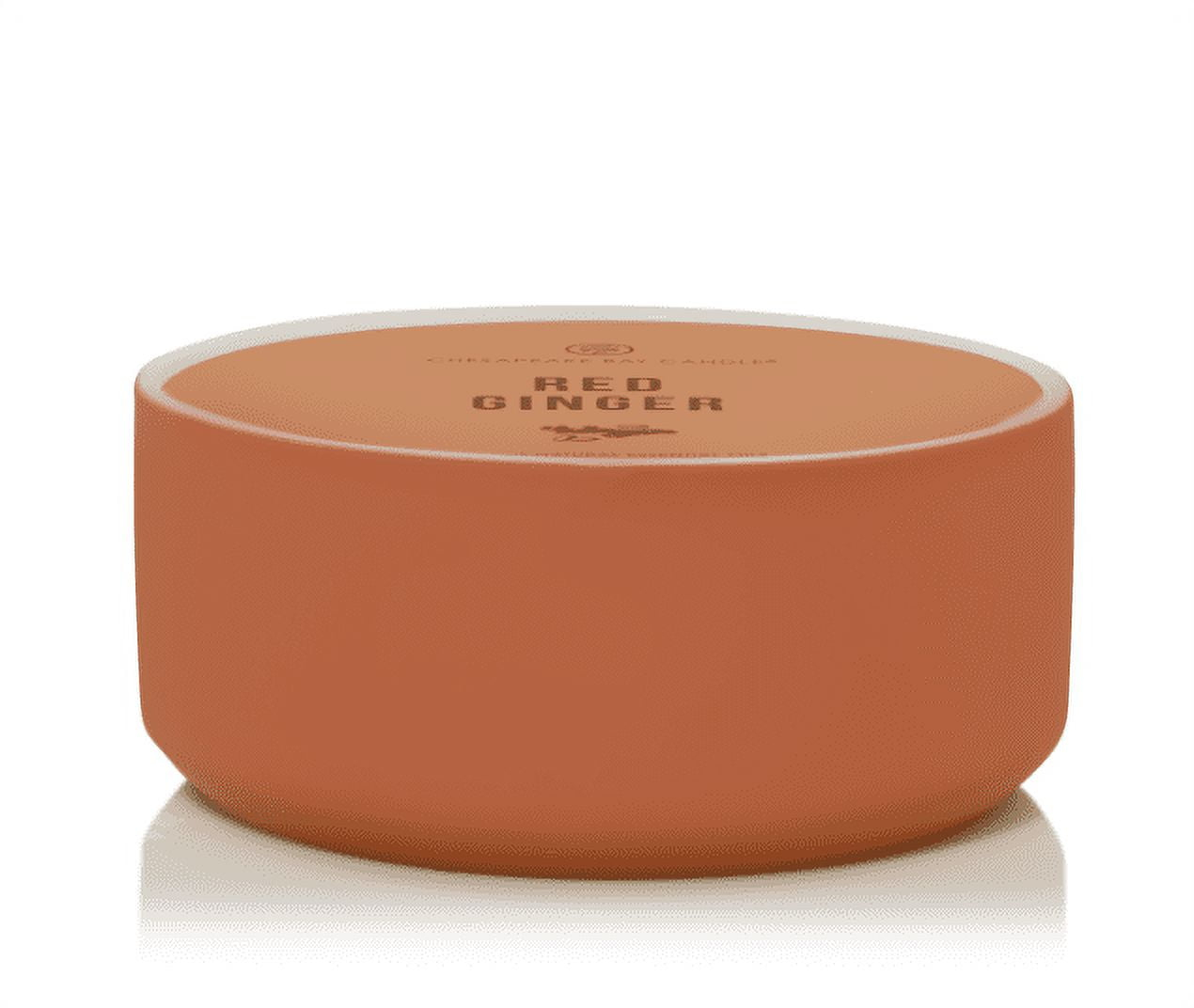Chesapeake Bay Red Ginger - 14.9oz Soft-Touch 3-Wick Ceramic Candle