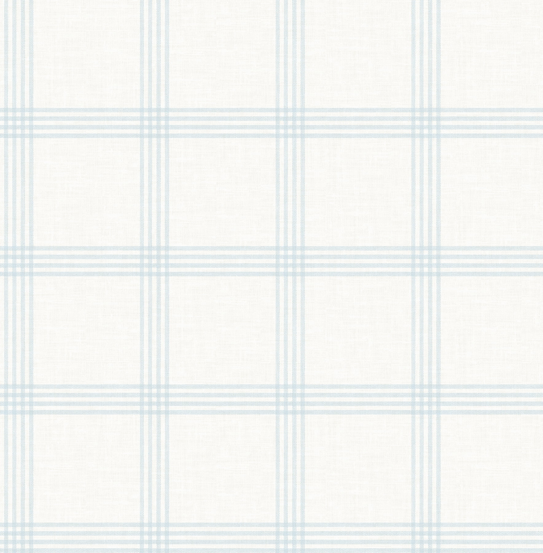 Chesapeake Twain Light Blue Plaid Unpasted Non Woven Wallpaper, 20.5-in by 33-ft, 56.4 sq. ft.