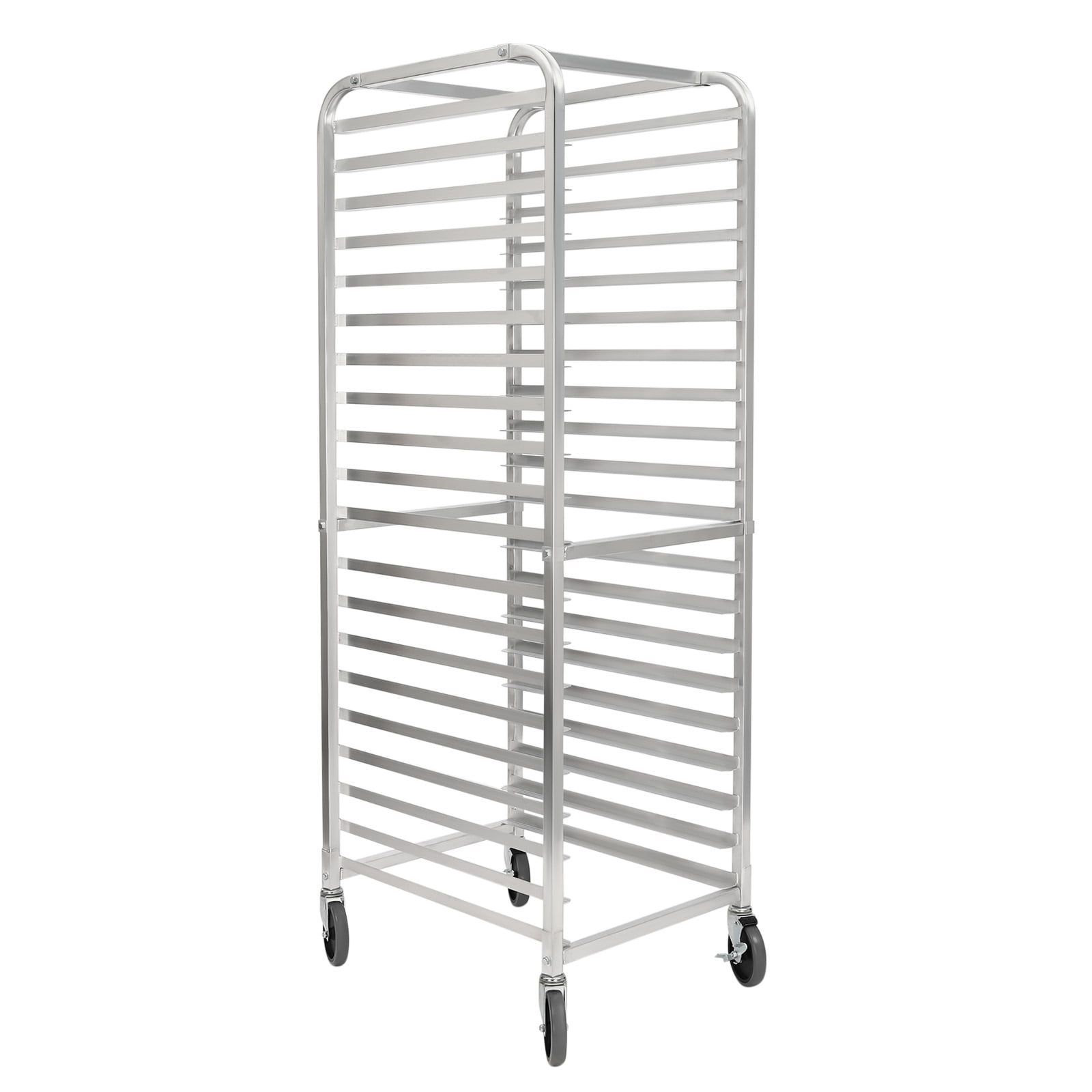 HARDURA Restaurant Equipment 20 Tier Aluminum Sheet Pan Rack with Casters, NSF Home Commercial Kitchen, 20"L×26"W×69"H