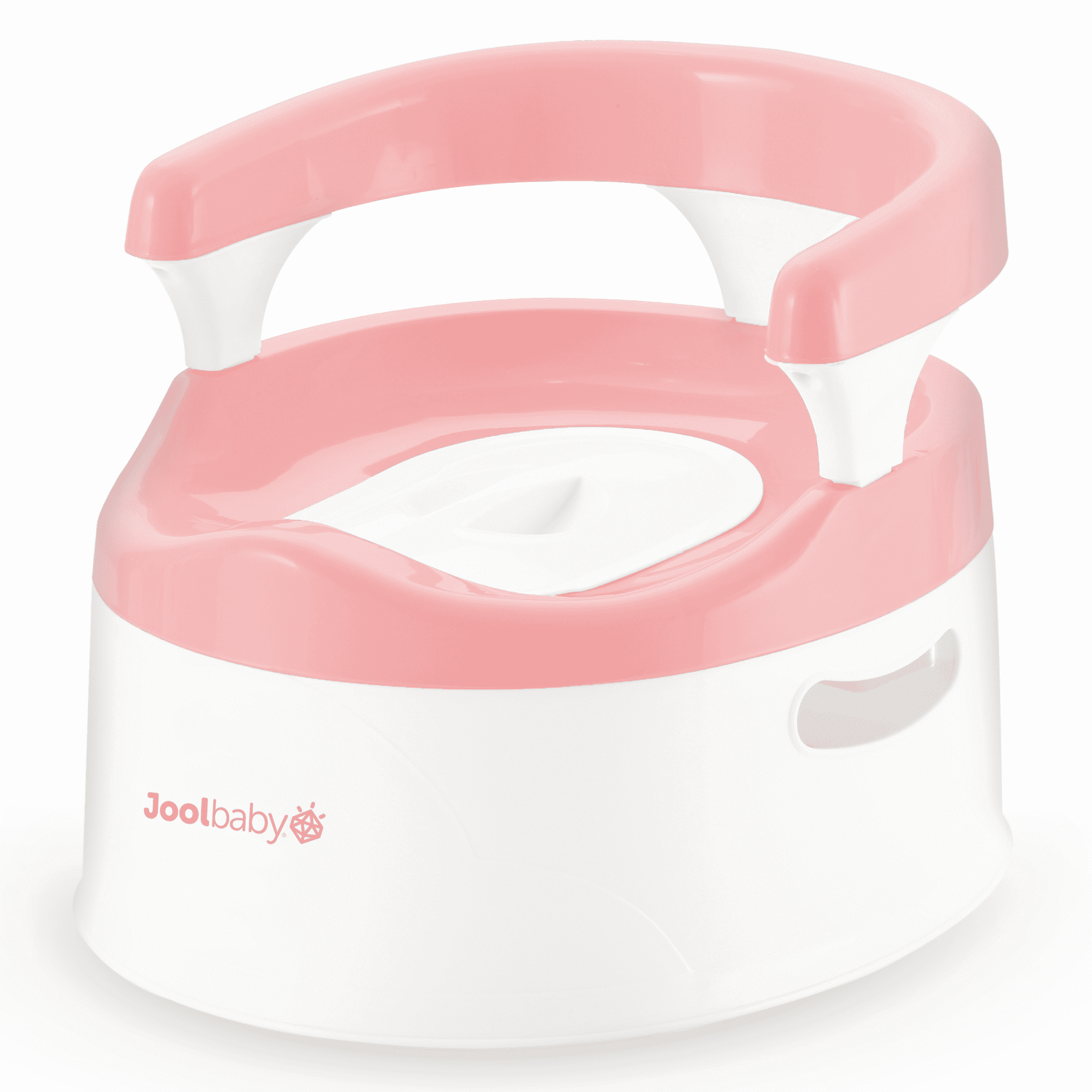 Jool Baby Potty Chair for Toddler Toilet Training - Splash Guard & Back Support (Pink)