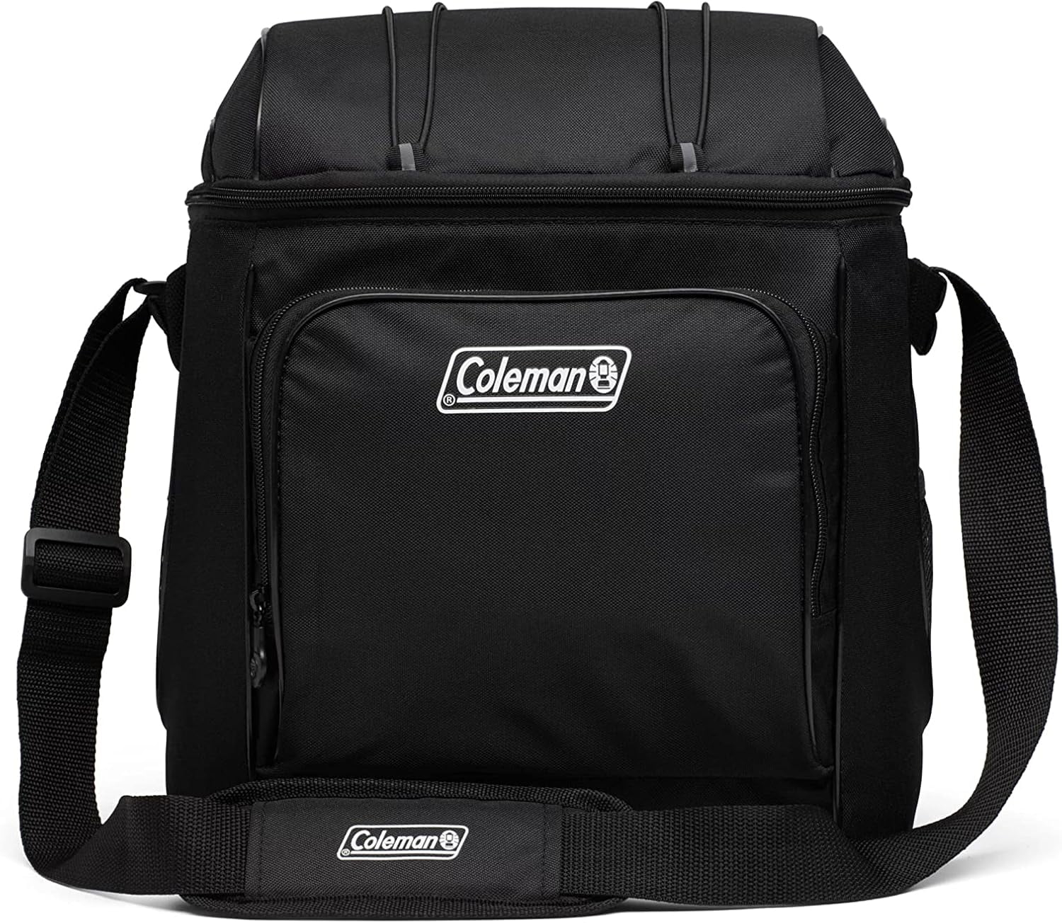 Coleman CHILLER 30-Can Insulated Soft Cooler Bag, Black