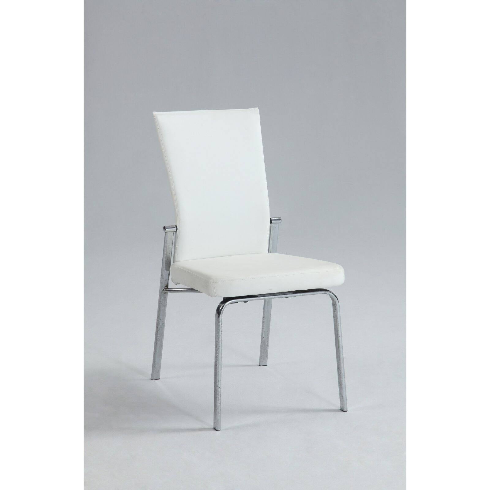 Somette  Monique Motion Back Side Chair, Set of 2 White