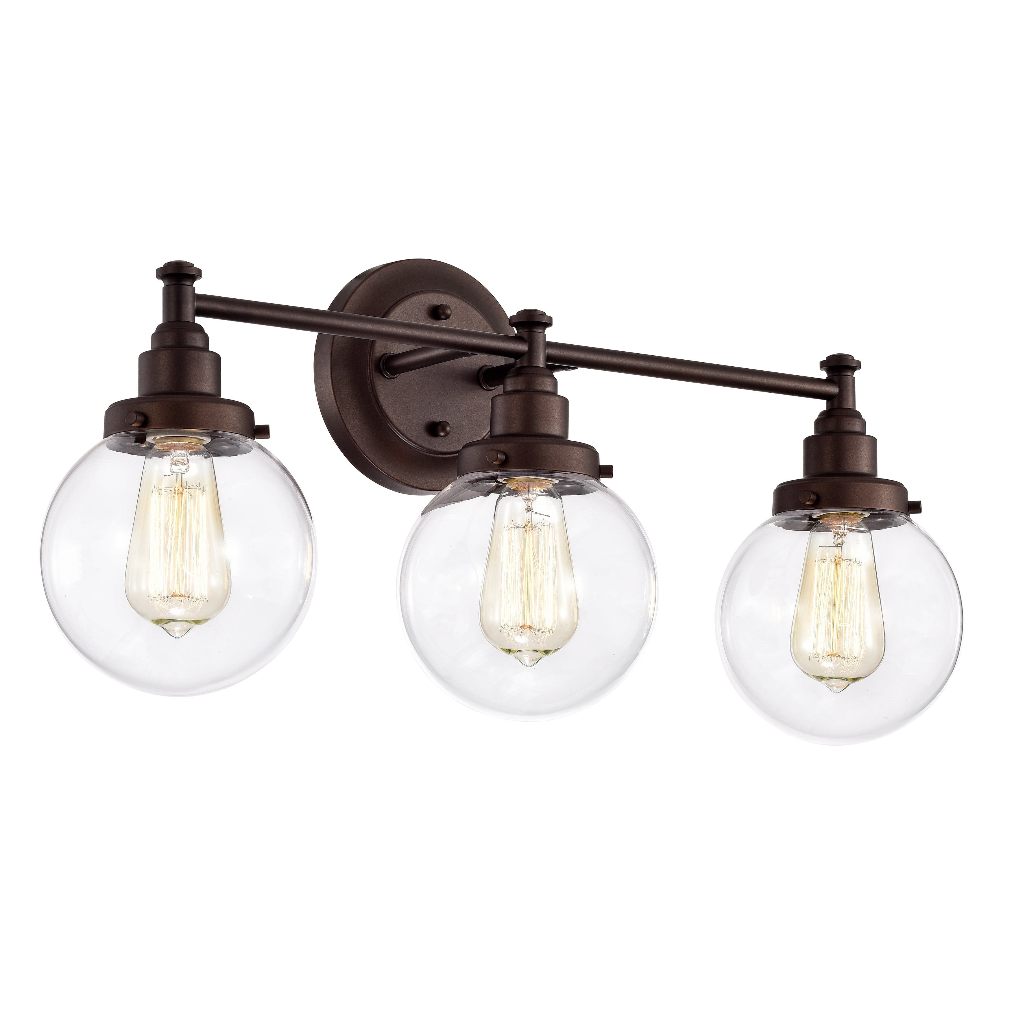 Chloe Lighting 3-light Bath/ Vanity Light Oil Rubbed Bronze Bronze Oil Rubbed