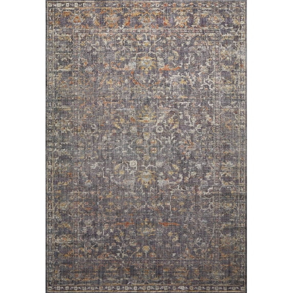 Chris Loves Julia x Loloi Rosemarie Graphite/Multi 7'-10" x 10' Area Rug