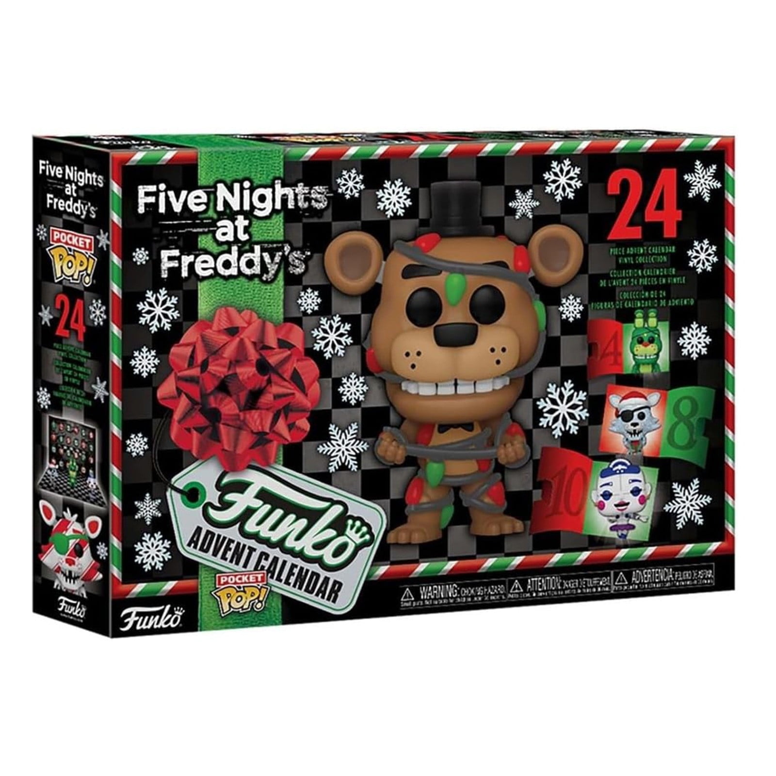 Advent Calendar 2025, Five Night At Freddy'S Toys 24 Days Advent Calendar 2025 Fnaf Toys Halloween Countdown Calendar Halloween Five Night At Freddy'S Toys for Kids, Advent Calendar for Kids