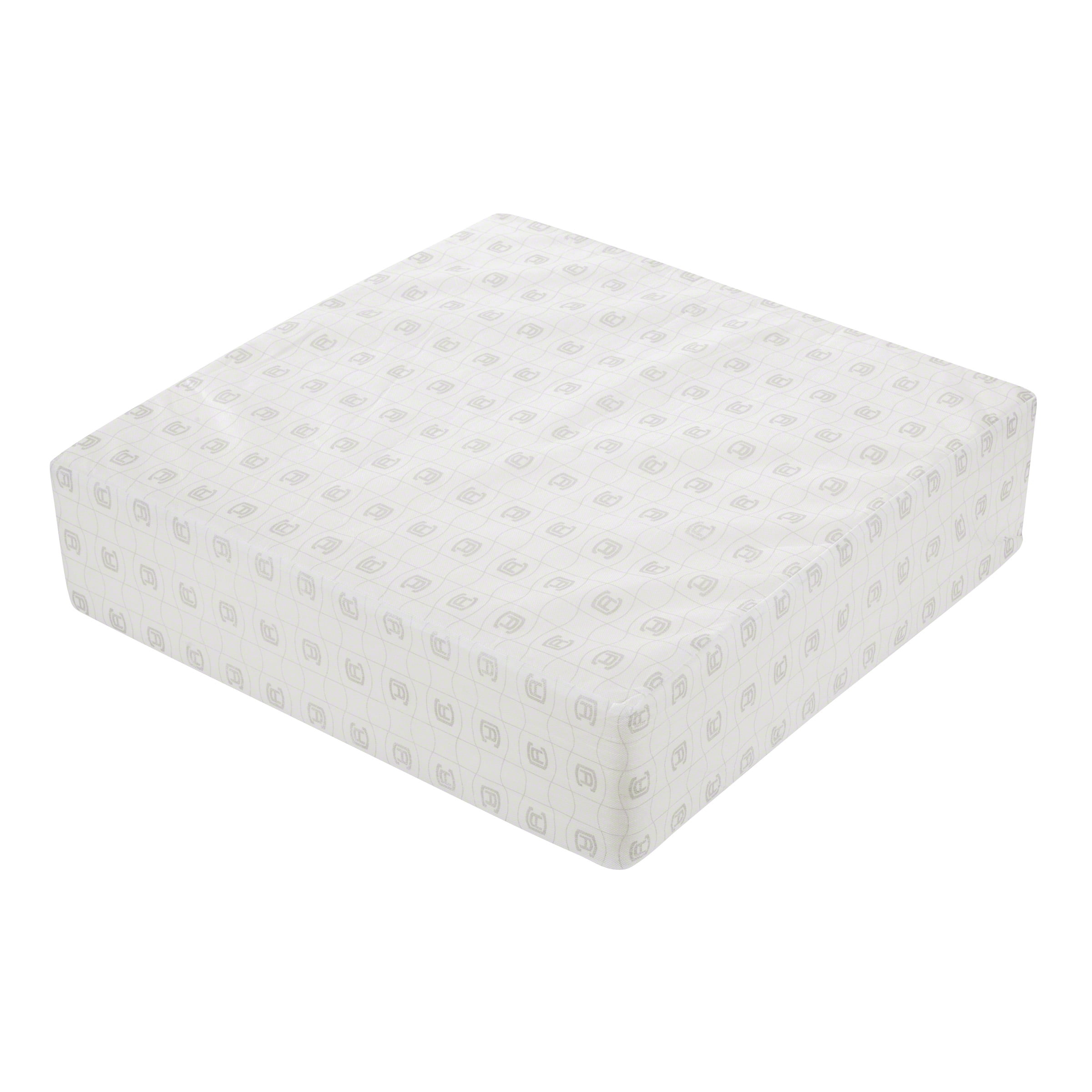 White High-Density Foam Square Patio Lounge Cushion