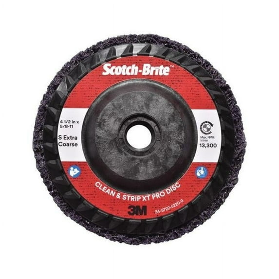 Scotch-Brite 405-638060-05574 Disco Clean & Strip XT Pro, T27 Cambio Rápido