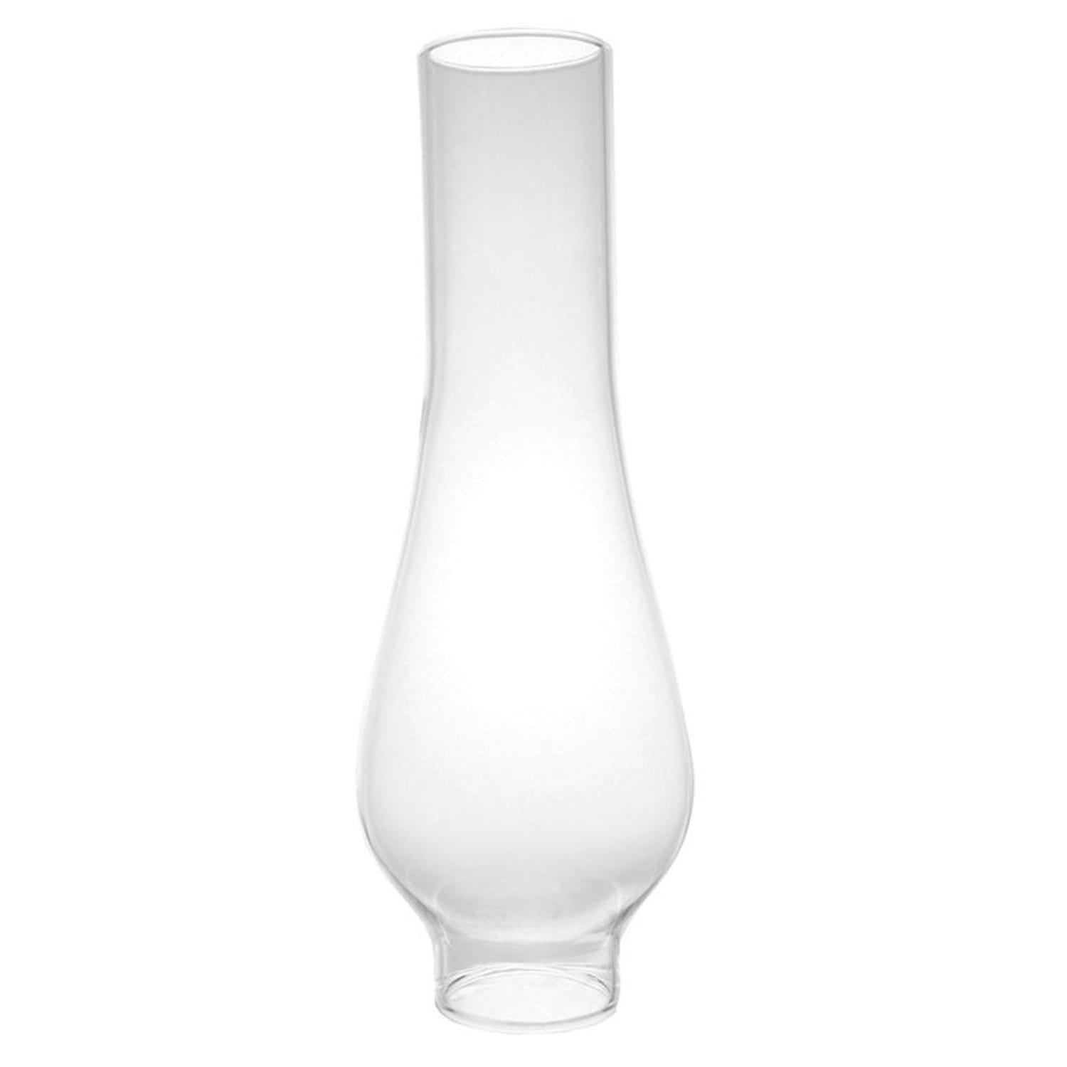 Lehman's Clear Glass Lamp Chimney, Replacement Hurricane Globe Handblown 2 Inch Diameter Fitter x 10 Inches High for Oil or Kerosene Lanterns