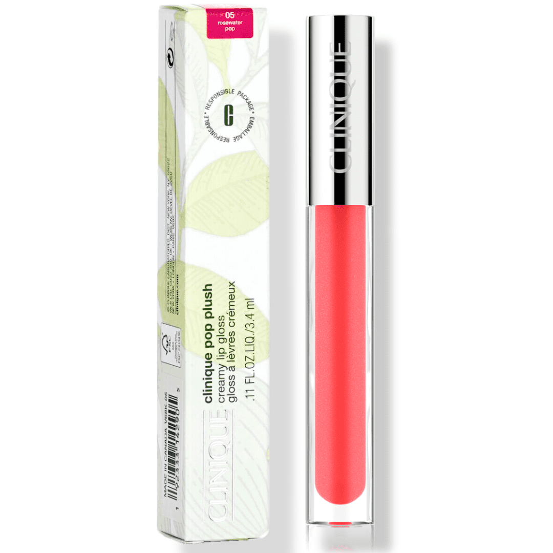 Clinique Pop Plush Creamy Lip Gloss 05 Rosewater Pop 0.11 oz