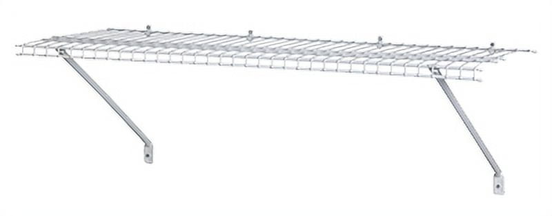 ClosetMaid (#104100) Wire Shelf Kit, White 4' x 12" (Pack of 4)