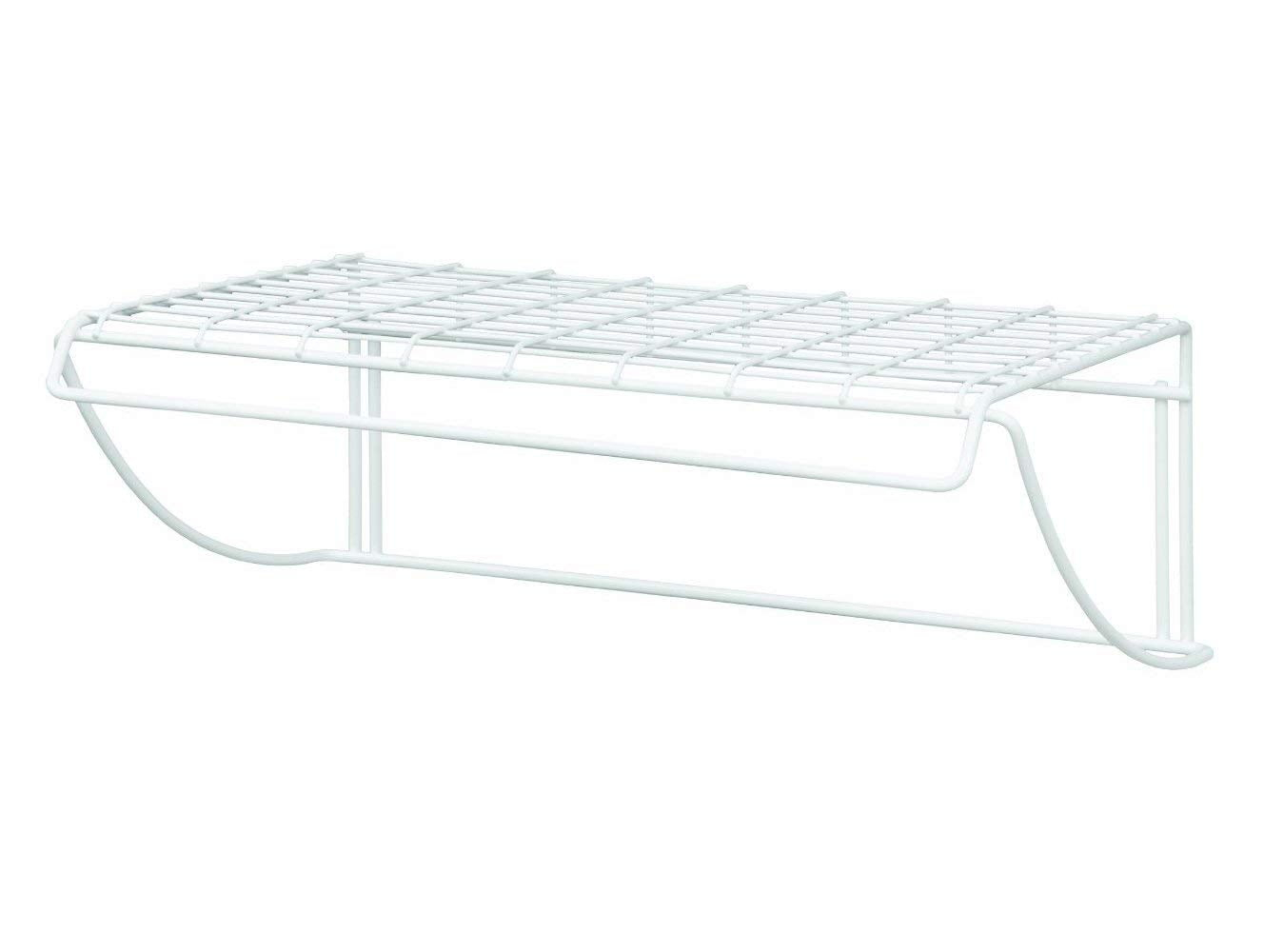 ClosetMaid 8278 18-Inch Wide Laundry Utility Hanger Shelf , White