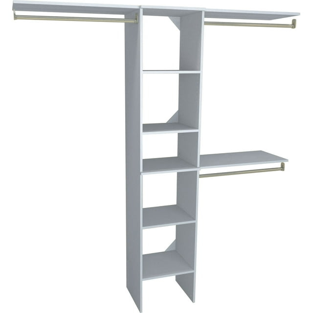 Closetmaid Ss16-Cos Suitesymphony 6 To 9 Foot Wide Closet Organization Shelving System Kit