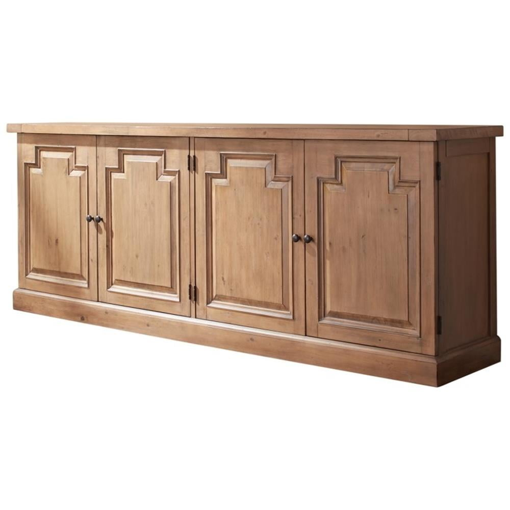 Coaster Florence 4-door Farmhouse Wood Sideboard in Brown