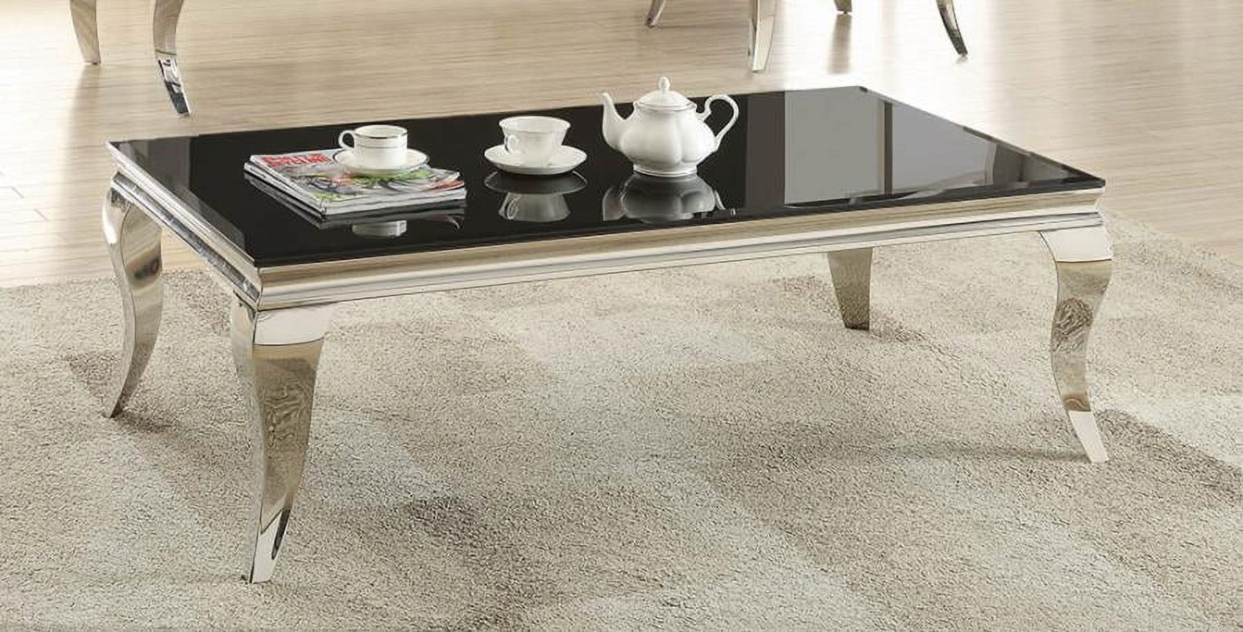Coaster Home Furnishings 705018 Coffee Table, Black