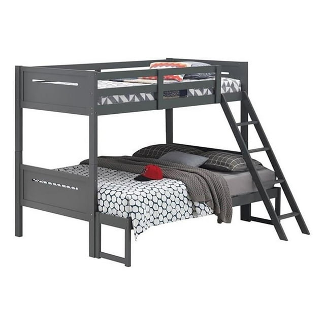 Littleton Twin Over Full Bunk Bed Grey