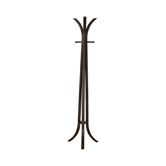 Coat Rack with 6 Hooks Cappuccino