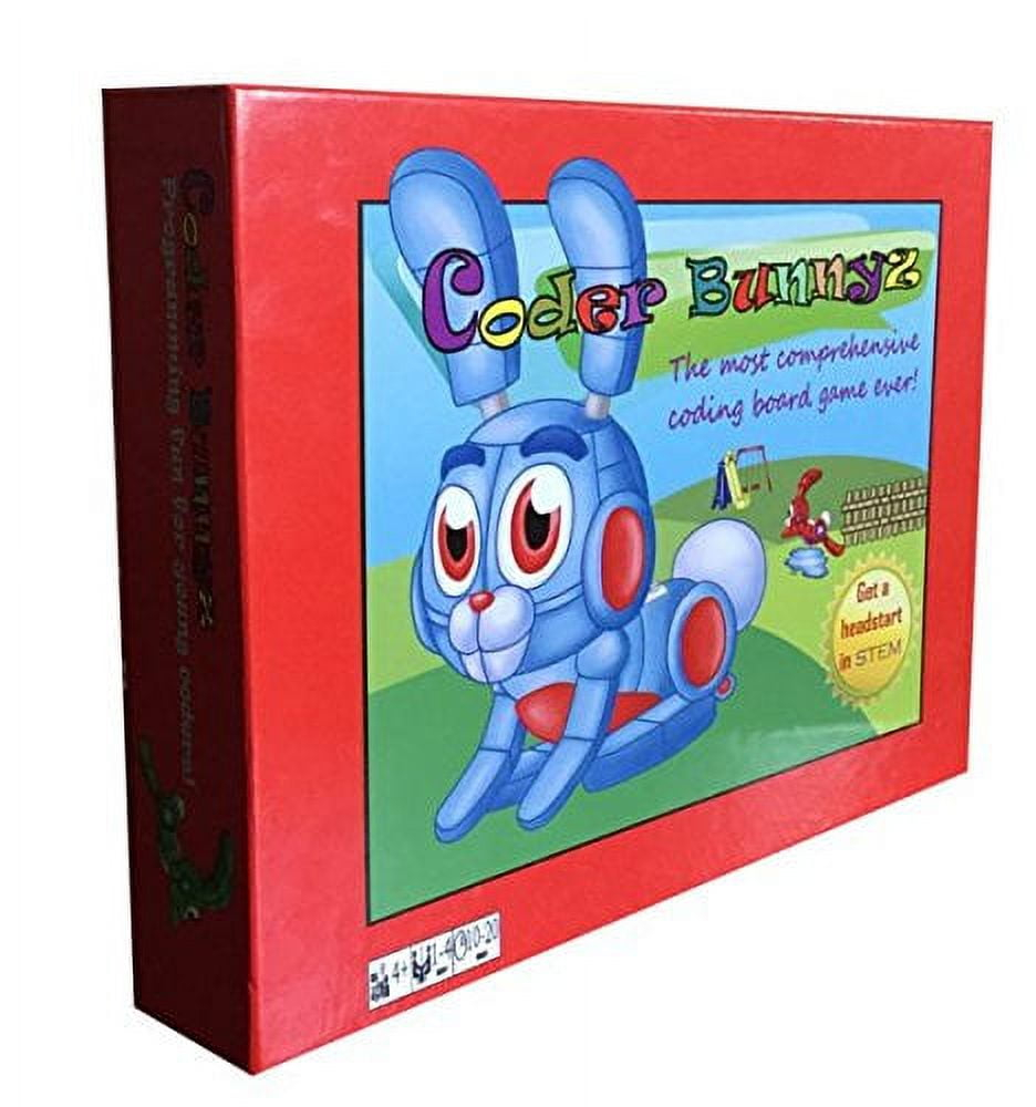 Coderbunnyz - the Most Comprehensive Coding Game Ever! Stem Education Toy and Gift for Girls and Boys Ages 4 - 104! No Prior Coding Experience Required. Learn and Play with Computer Programming today.
