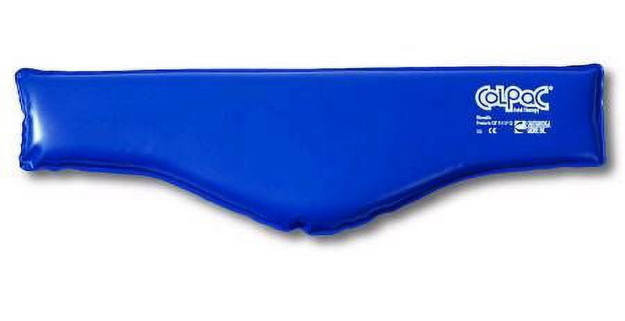 Chattanooga ColPac Cold Therapy, Blue Vinyl, Neck Contour Cold Pack (23")