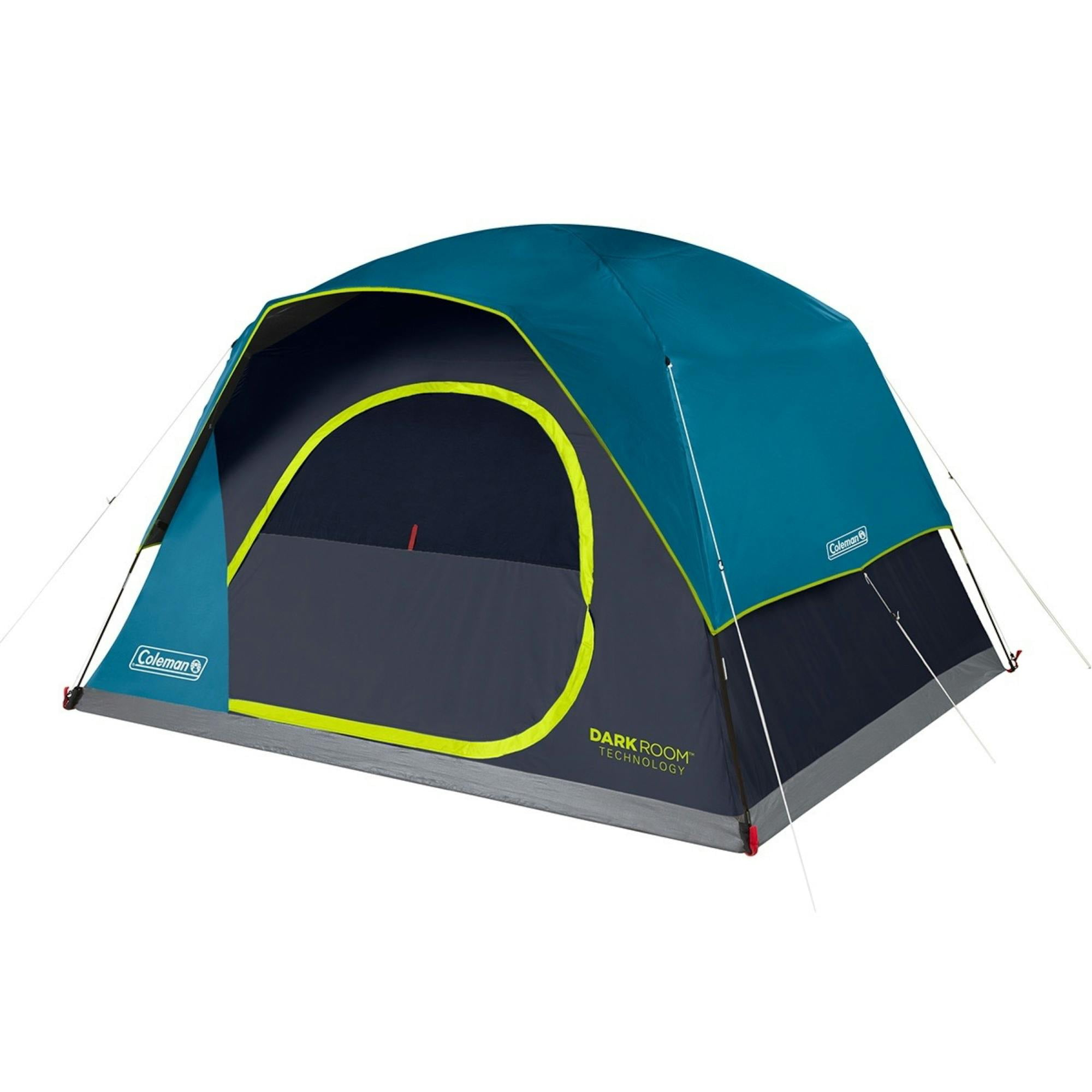 Open Box Coleman Skydome 6 Person Tent with Dark Room Technology, Multicolor