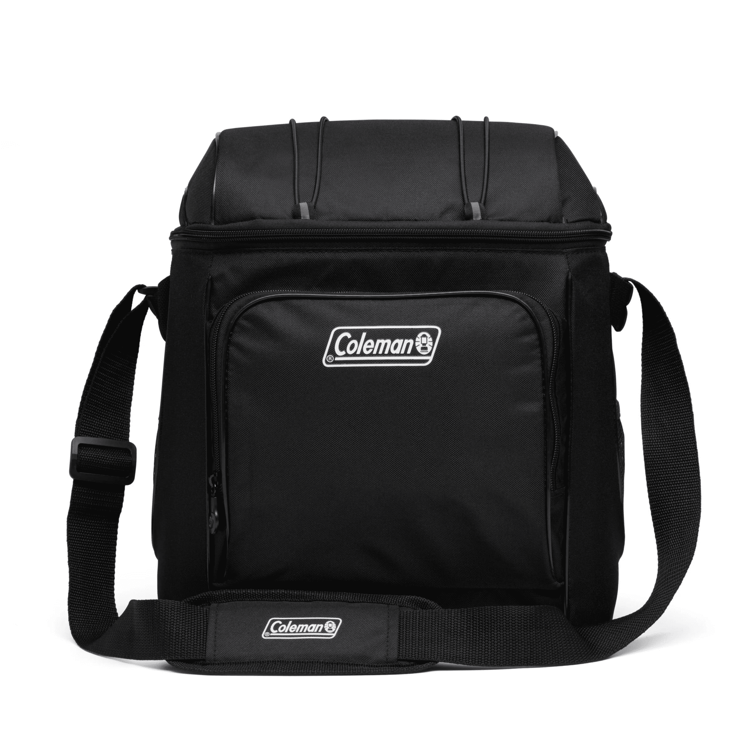 Coleman CHILLER 30-Can Insulated Soft Cooler Bag, Black