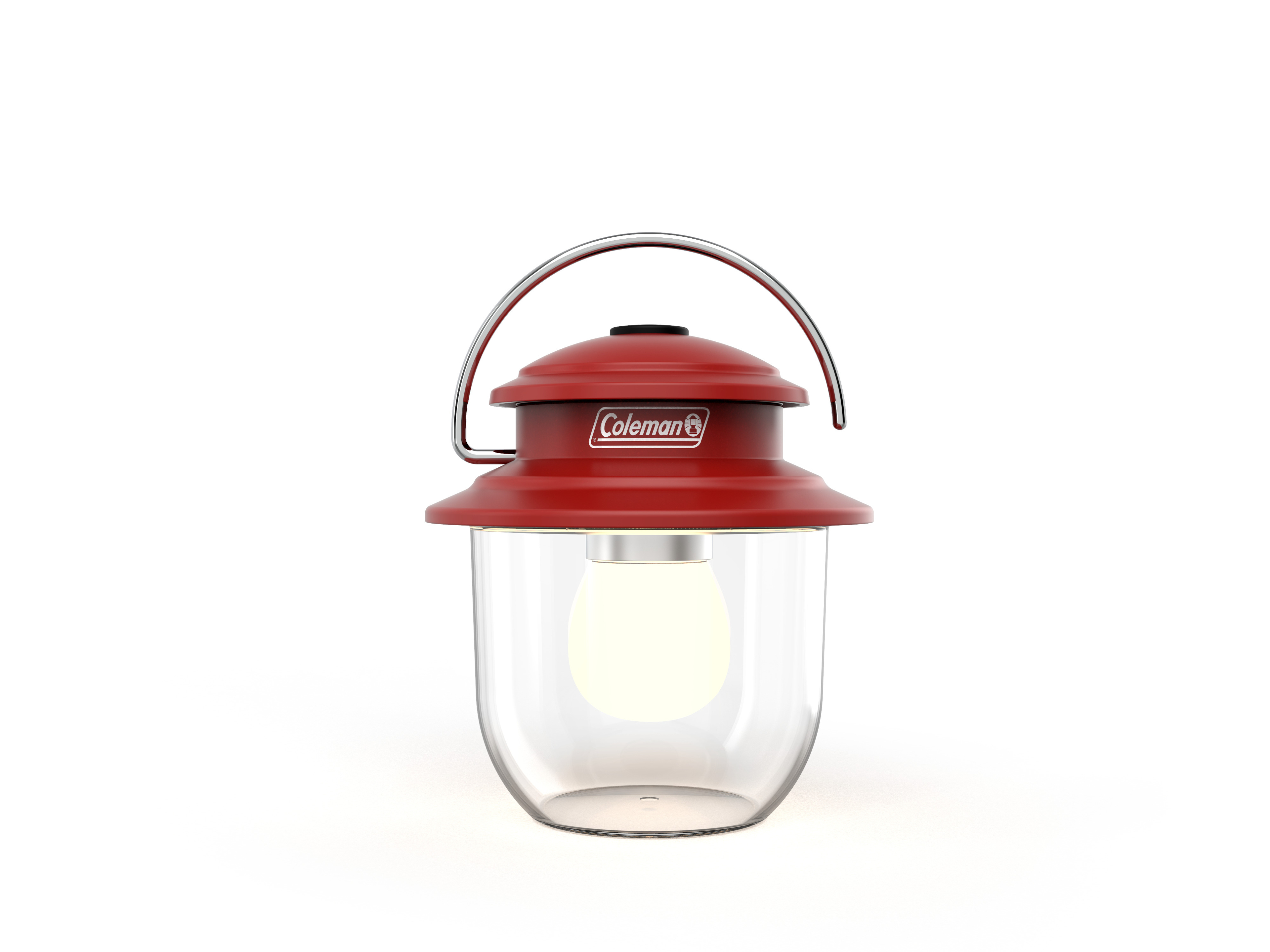 Coleman Classic 300 Lumens LED Lantern, Red