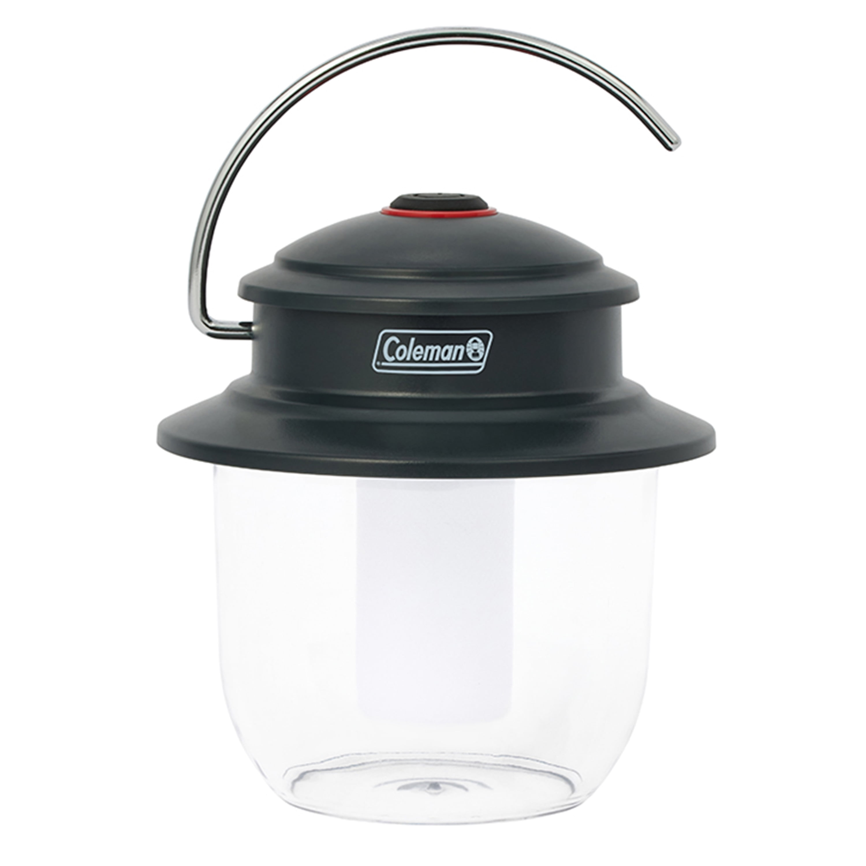 Rechargeable Black Metal-Inspired LED Lantern, 400 Lumens