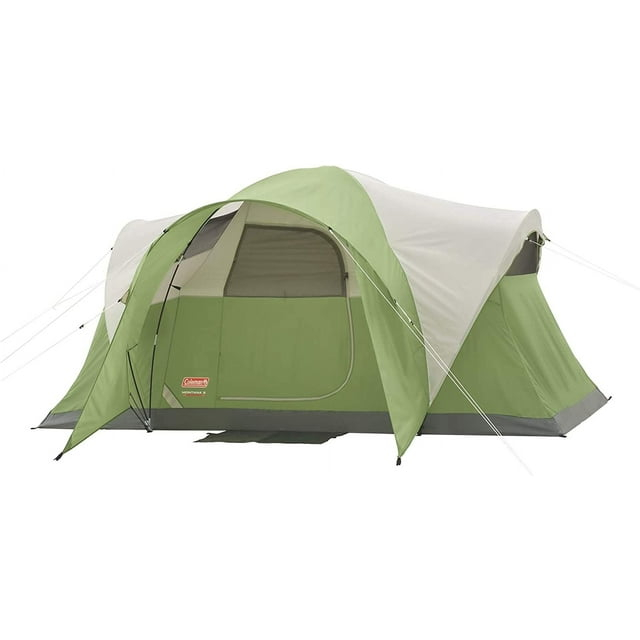Coleman Montana 8-Person Dome Tent, 1 Room, Green