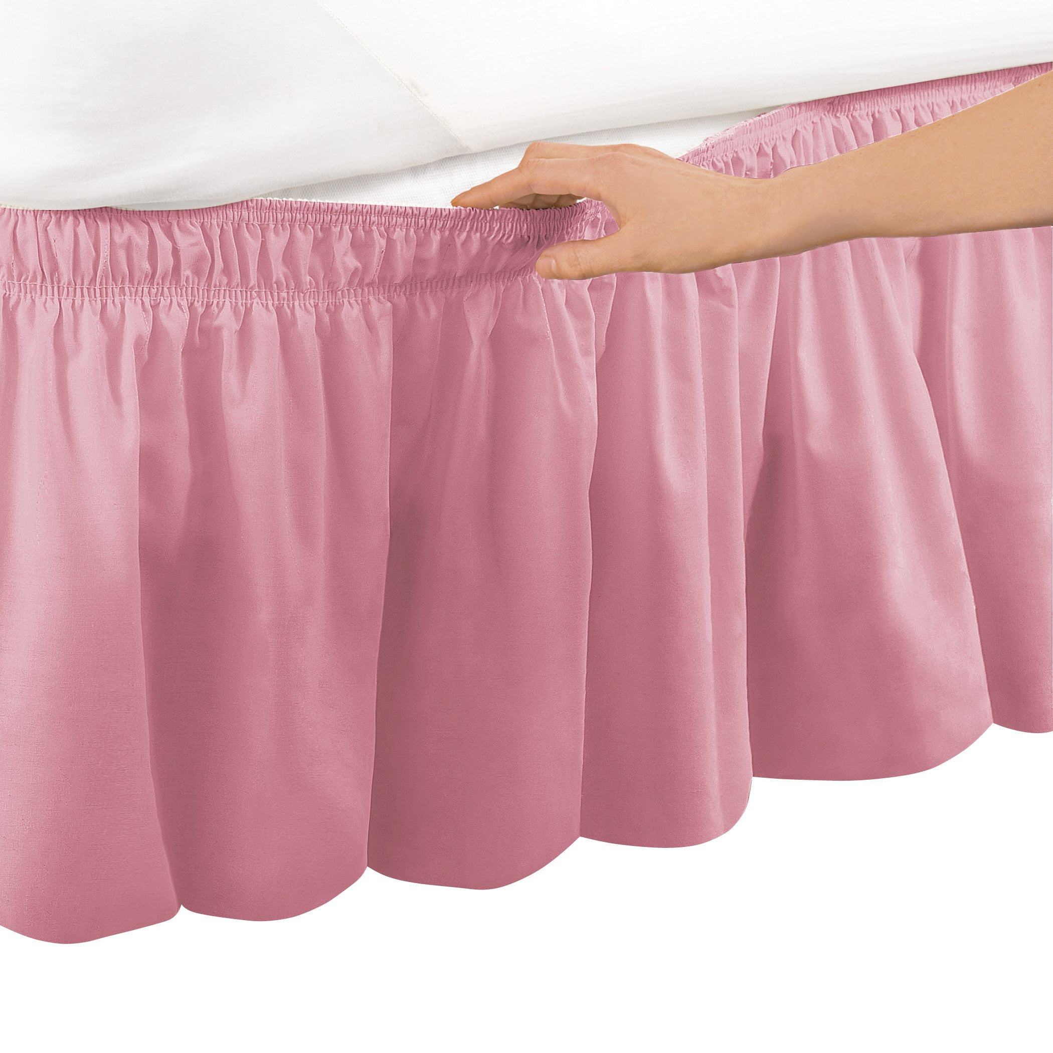 Ruffled Wrap Around Bed Skirt