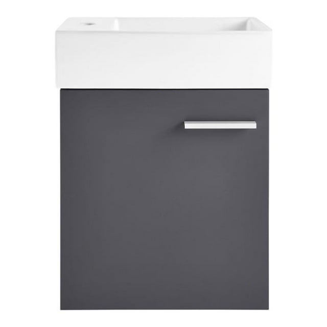 Colmer 18" Wall-Mounted Bathroom Vanity