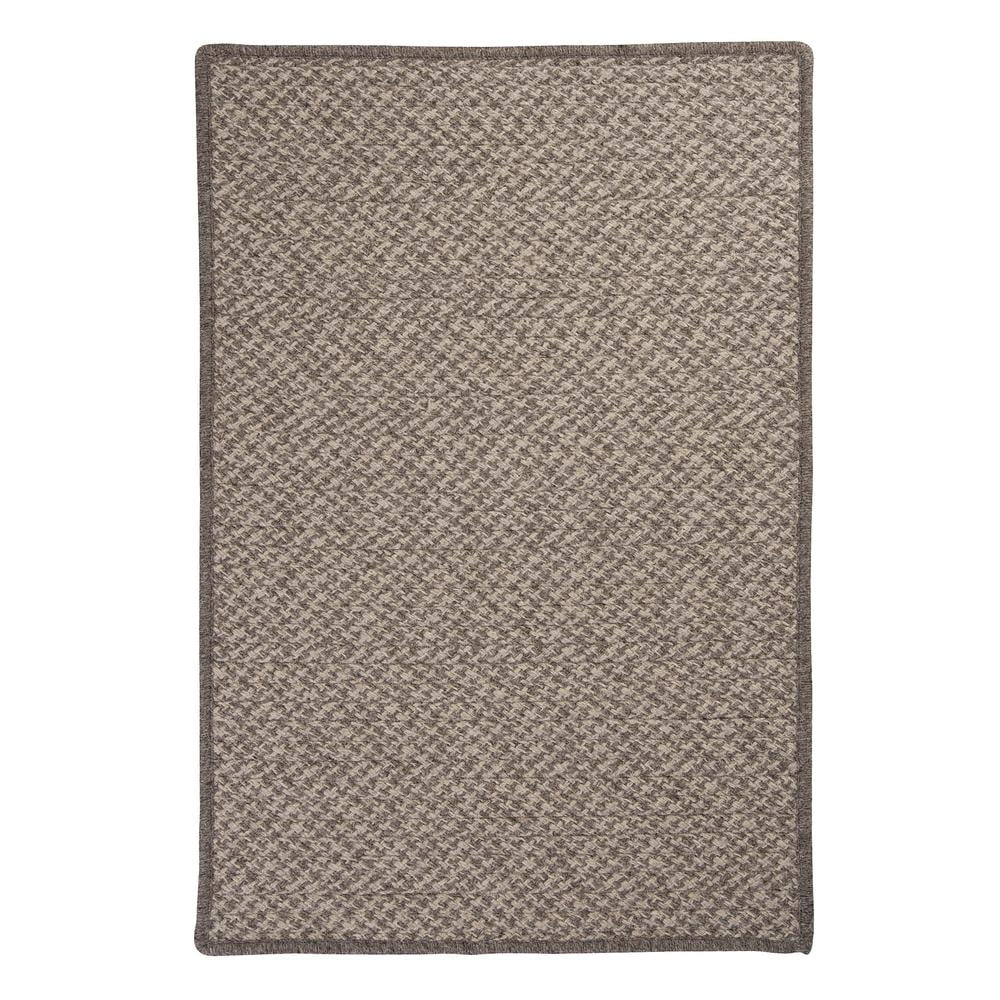 Colonial Mills Natural Wool Houndstooth - Latte 5'x7'