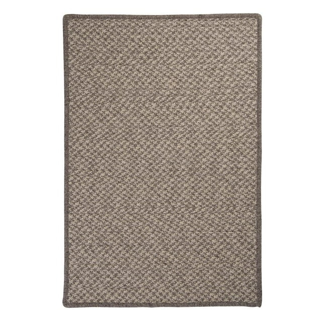 Colonial Mills Natural Wool Houndstooth - Latte 5'x7'
