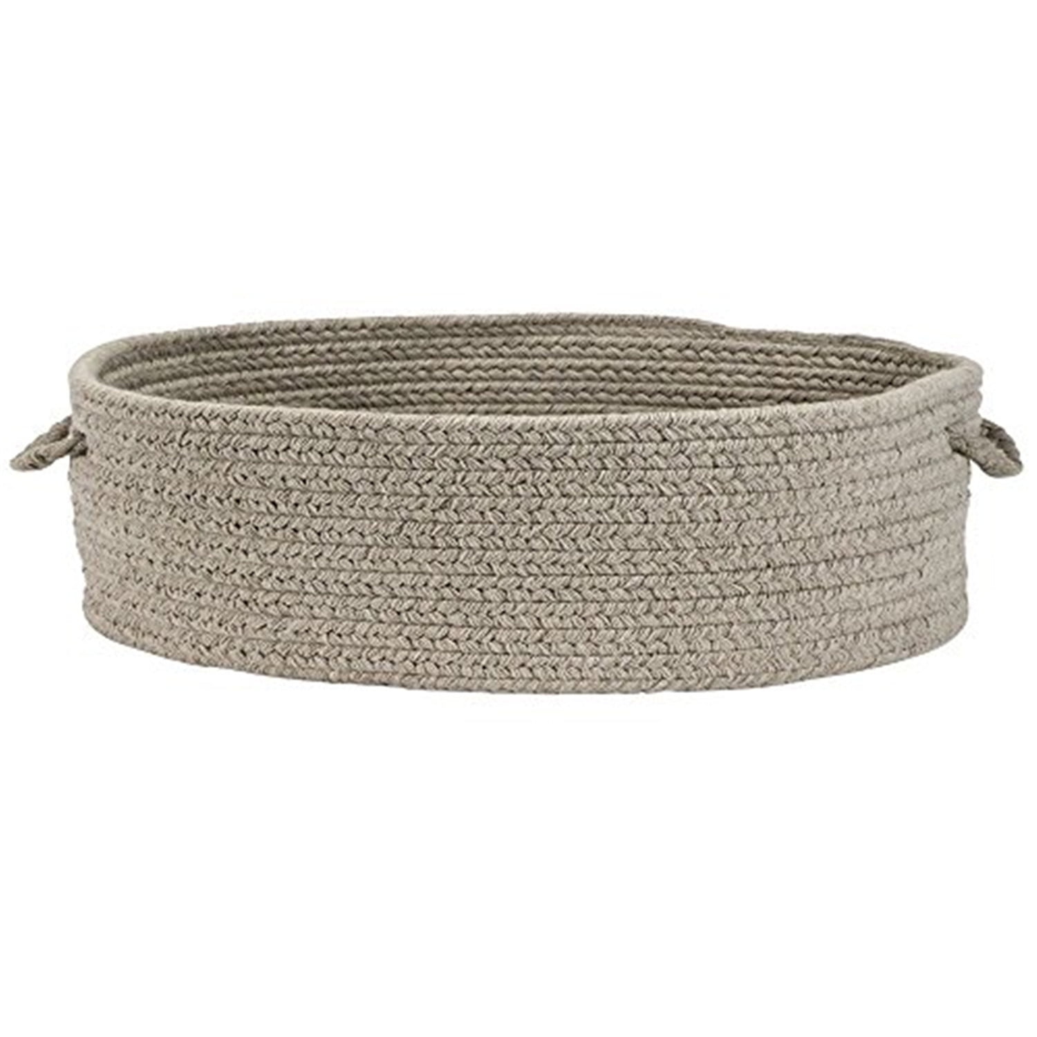 Colonial Mills Sunbrella Solid Ash 16x16x11 Basket