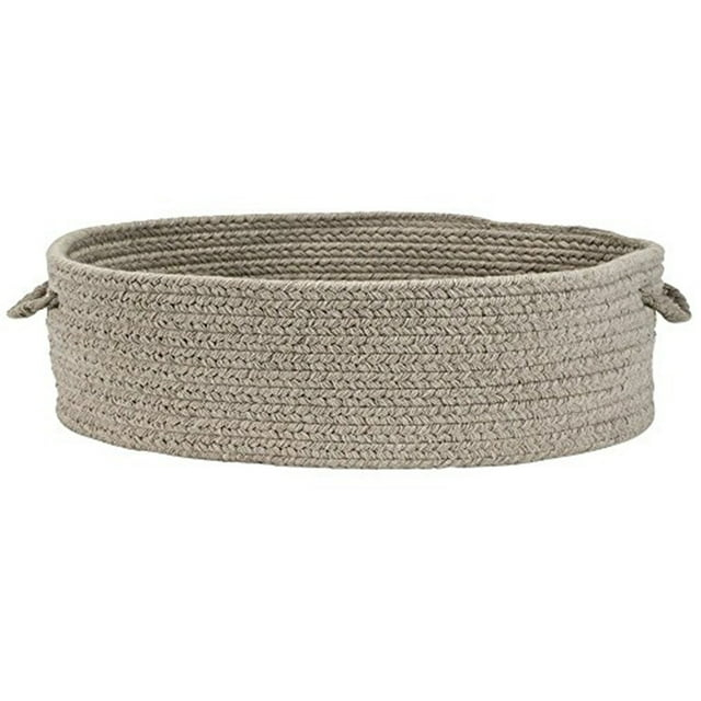 Colonial Mills Sunbrella Solid Ash 16x16x11 Basket