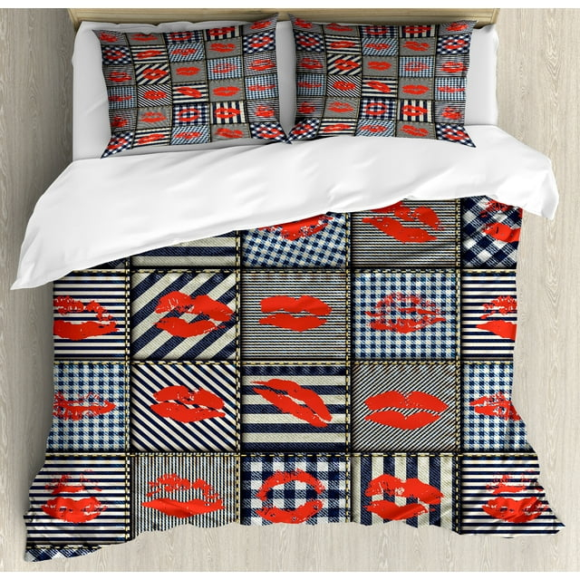 Modern & Contemporary Patchwork Duvet Cover Set