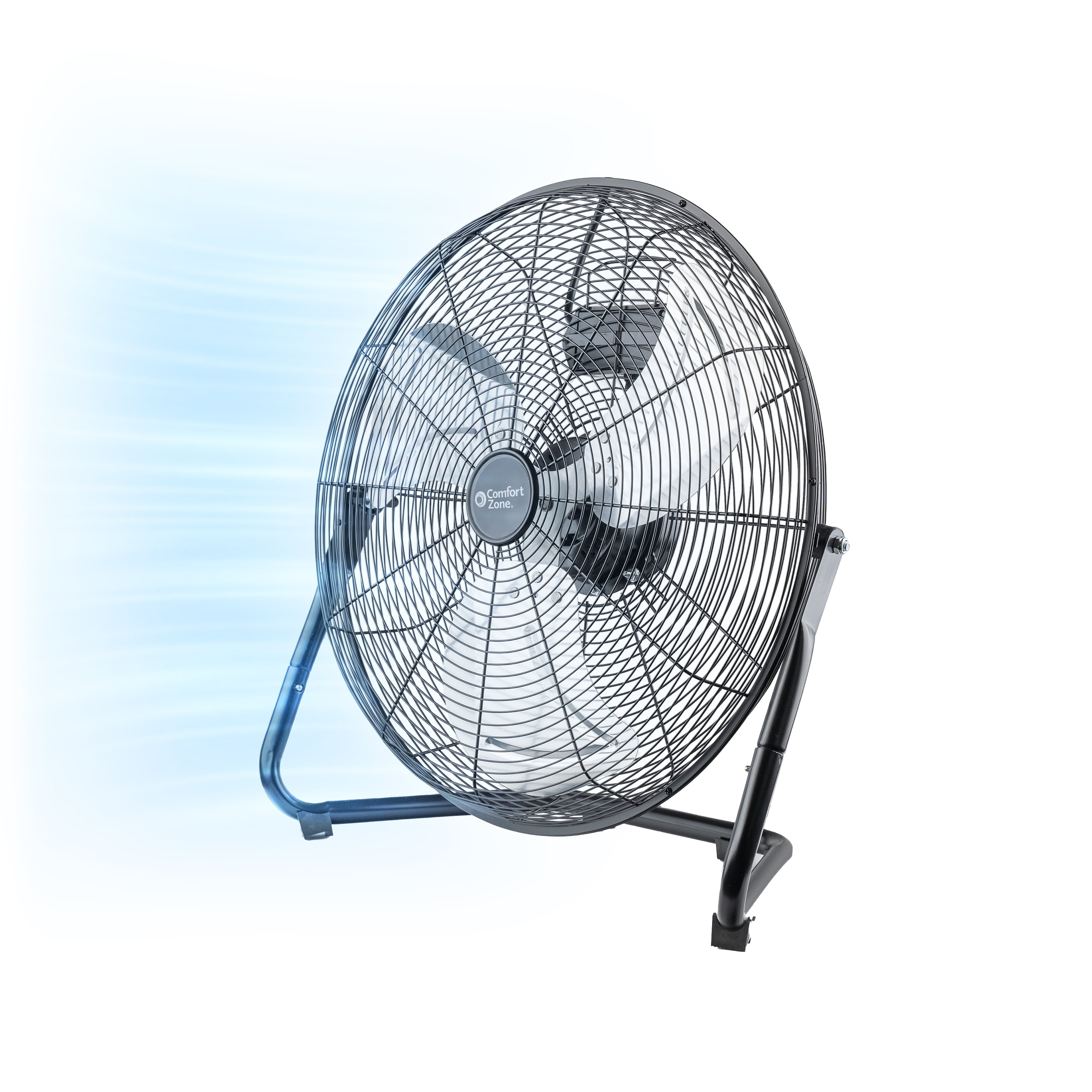 Comfort Zone 20"  Heavy-Duty All Metal Industrial Floor Fan
