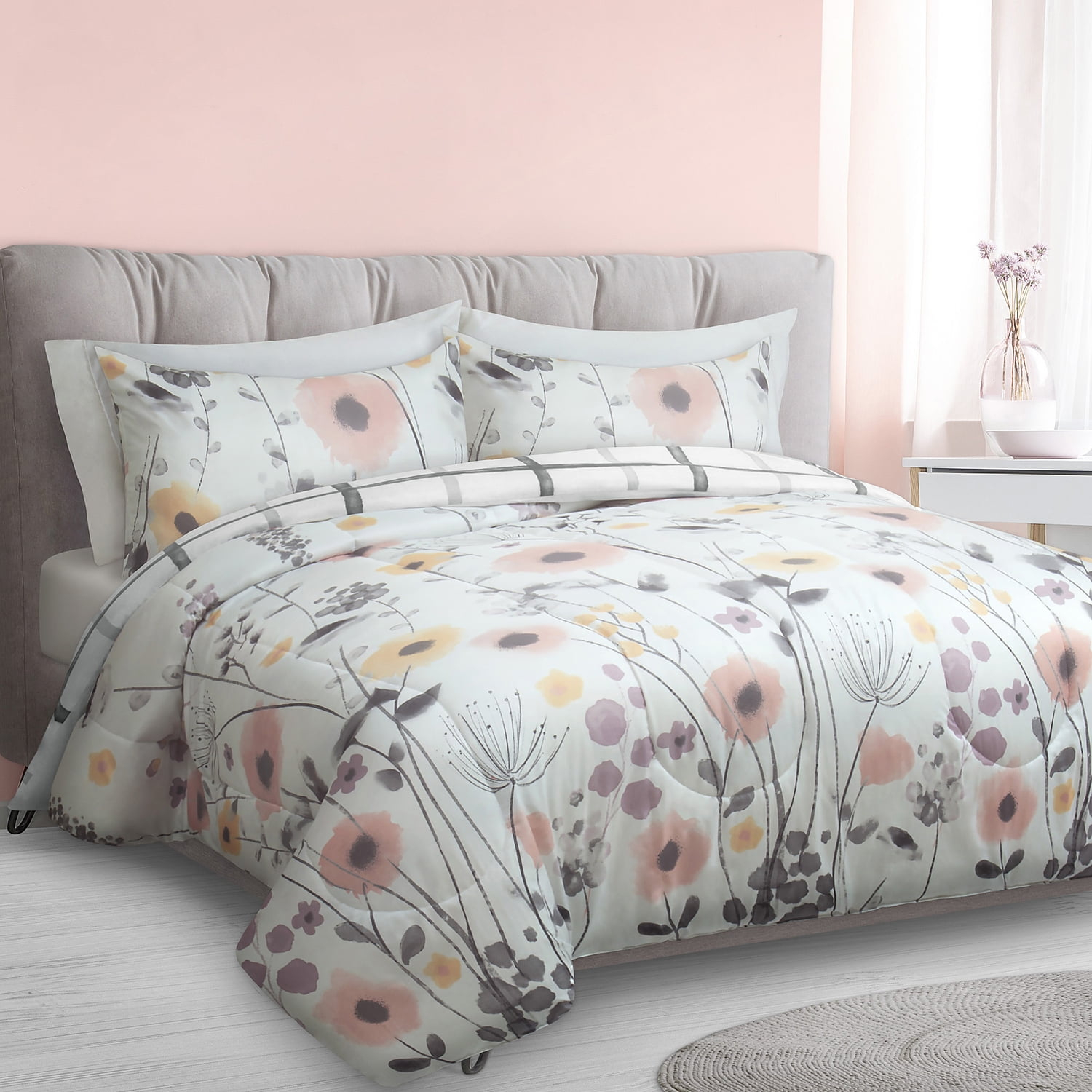 Safdie & Co. Inc. Floral Comforter Set