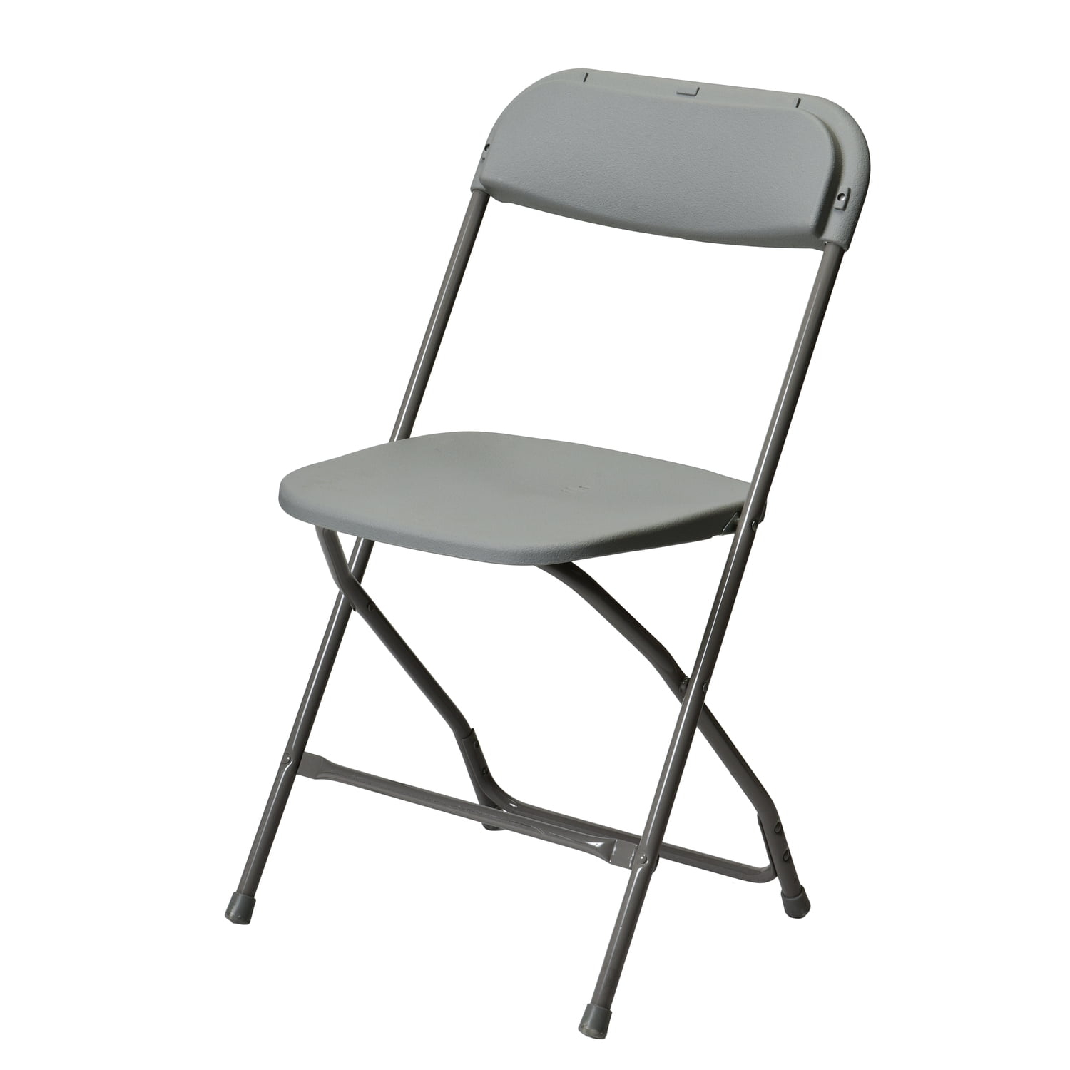 Commerical Seating Products Poly Grey Folding Chairs