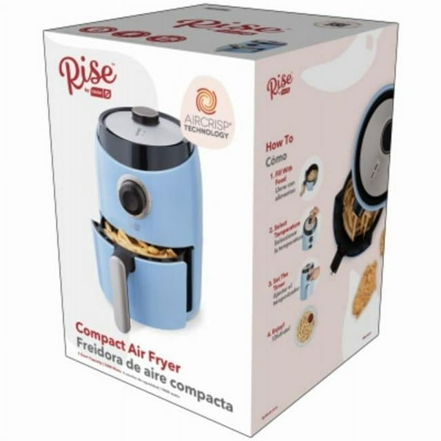 Compact Air Fryer, Blue