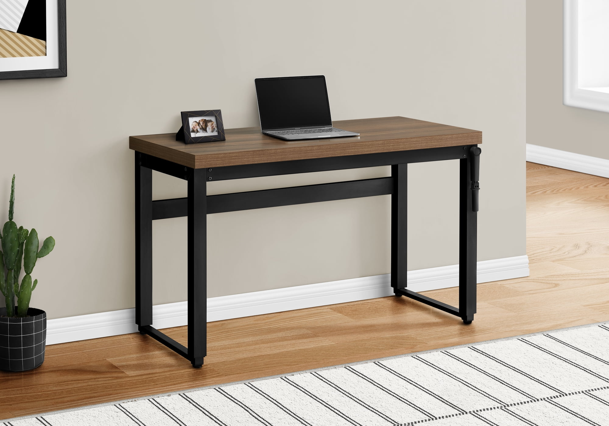 Monarch Computer Desk, Home Office, Standing, Adjustable, 48L, Work, Laptop