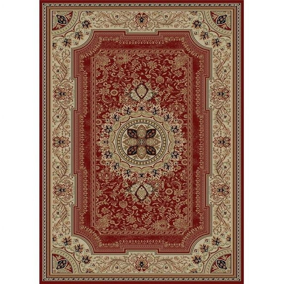 Concord Global 65202 2 ft. 2 in. x 7 ft. 3 in. Ankara Chateau - Red