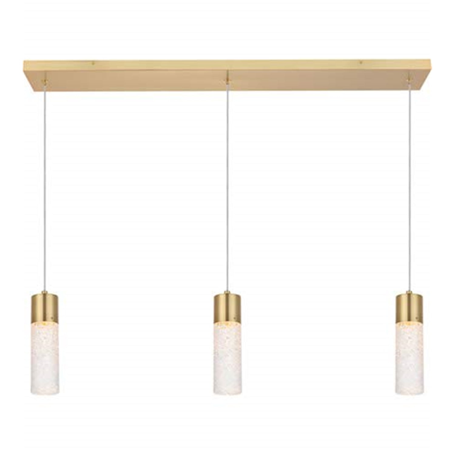 Constellation 3 light Gold LED Pendant