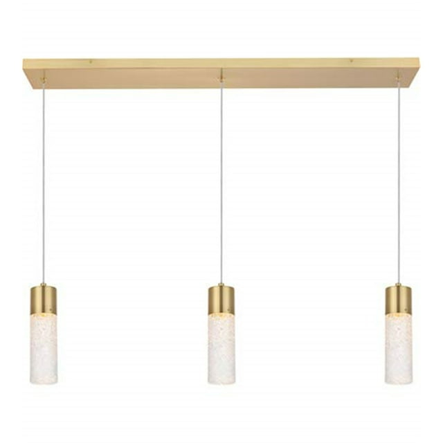 Constellation 3 light Gold LED Pendant